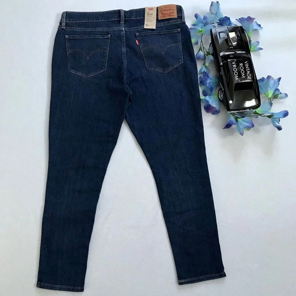 Levi's NWT 711 Mid Rise Skinny Ankle Jeans Women 14/32 - Picture 5 of 10